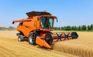 Grain Combine Harvester