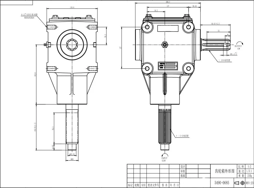 kotak gear pertanian