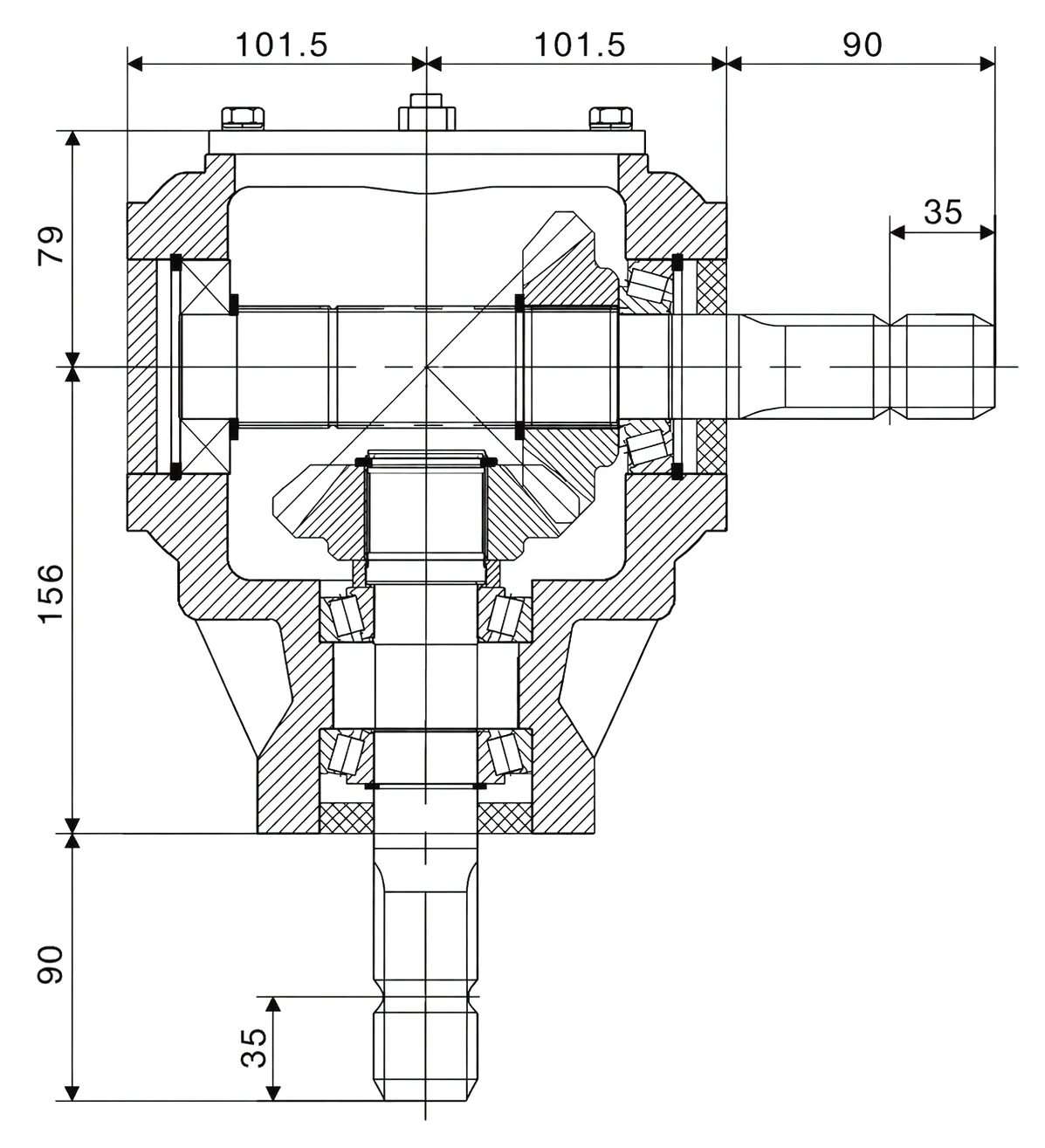 HC-BGB9 Technical Drawing